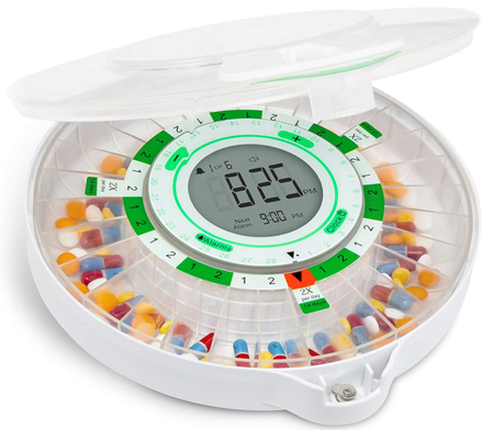 Tablettenbox Smart Automatisch Elektronisch mit Alarm – Das neueste Modell 2021